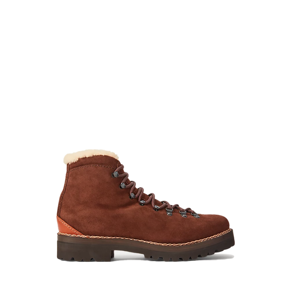 Colton Men's Shearling Suede Leather Boot