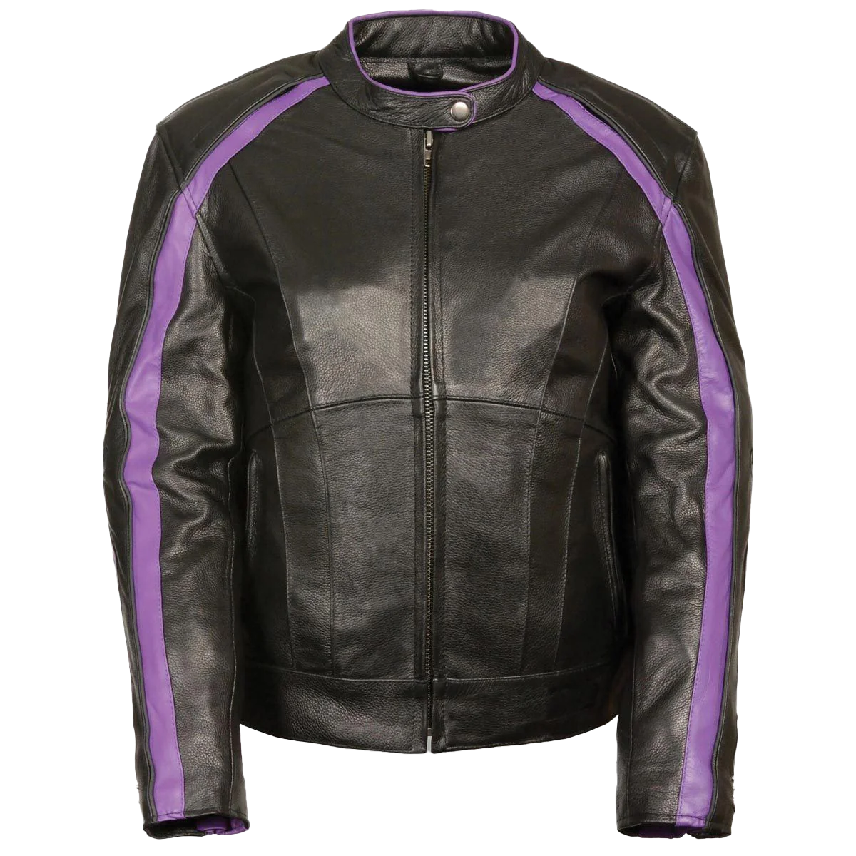 Cristofer Women's Black Moto Leather Jacket