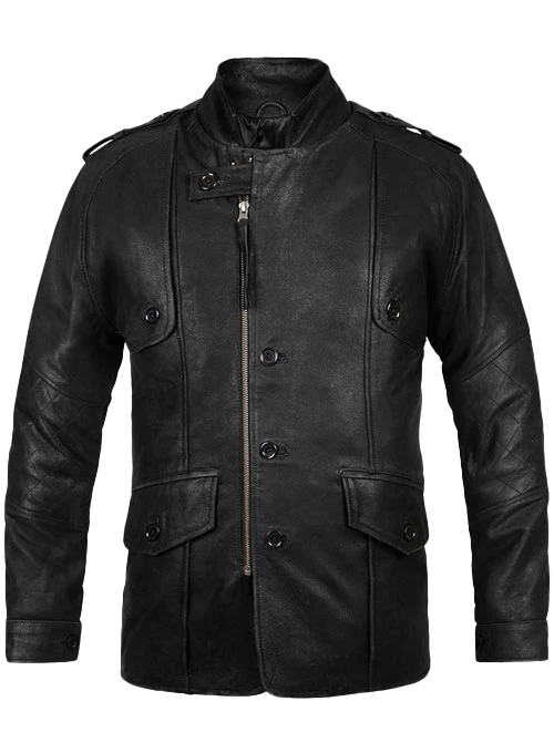 Danika Men's Black Leather Jacket