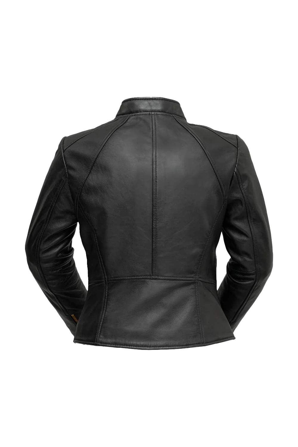 Davon Women's Black Leather Jacket