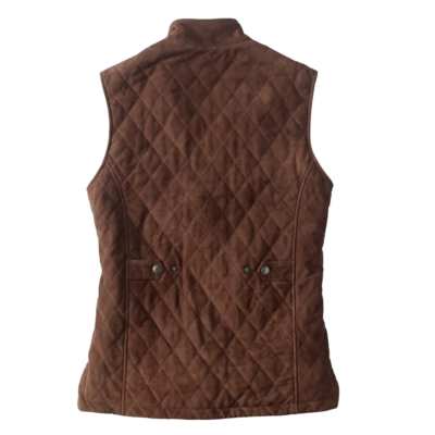 Drew Men's Suede Leather Vest