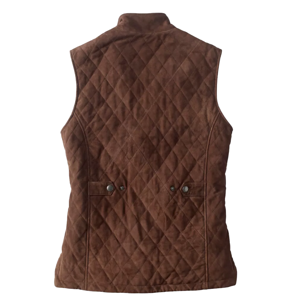 Drew Men's Suede Leather Vest