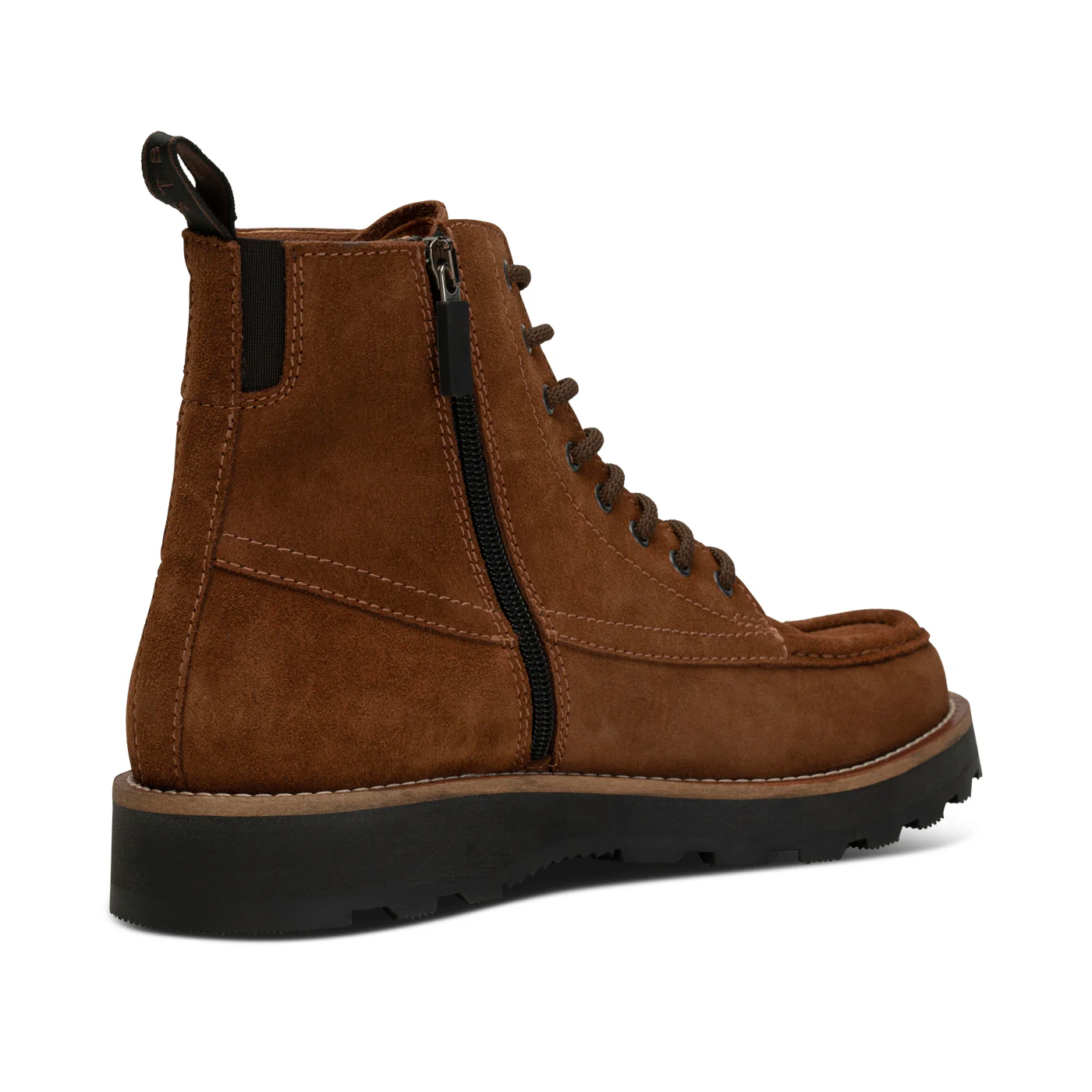 Franco Men's Brown Lace Up Leather Boot