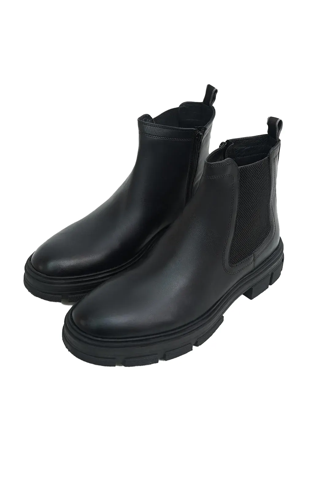 Lawson Men's Black Leather Boot