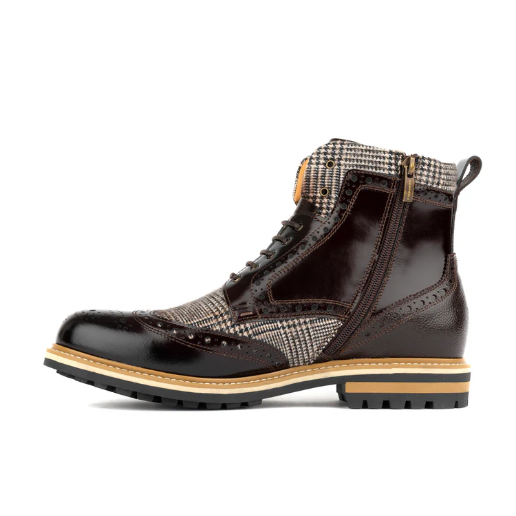 Marquis Men's Dark Brown Leather Boot