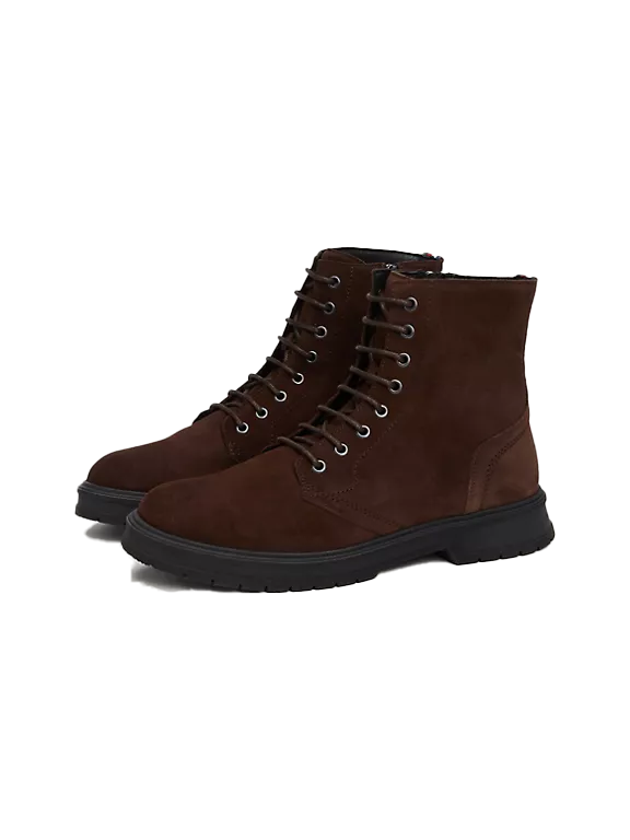 Maxim Men's Brown Suede Leather Boot