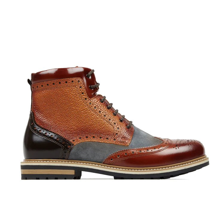 McKinley Men's Brown Leather Boot