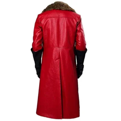 Santa Claus leather Coat