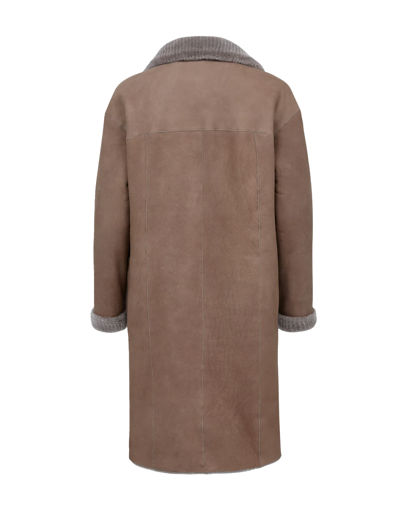 Savanna Women's Brown Reversible Sheepskin Coat