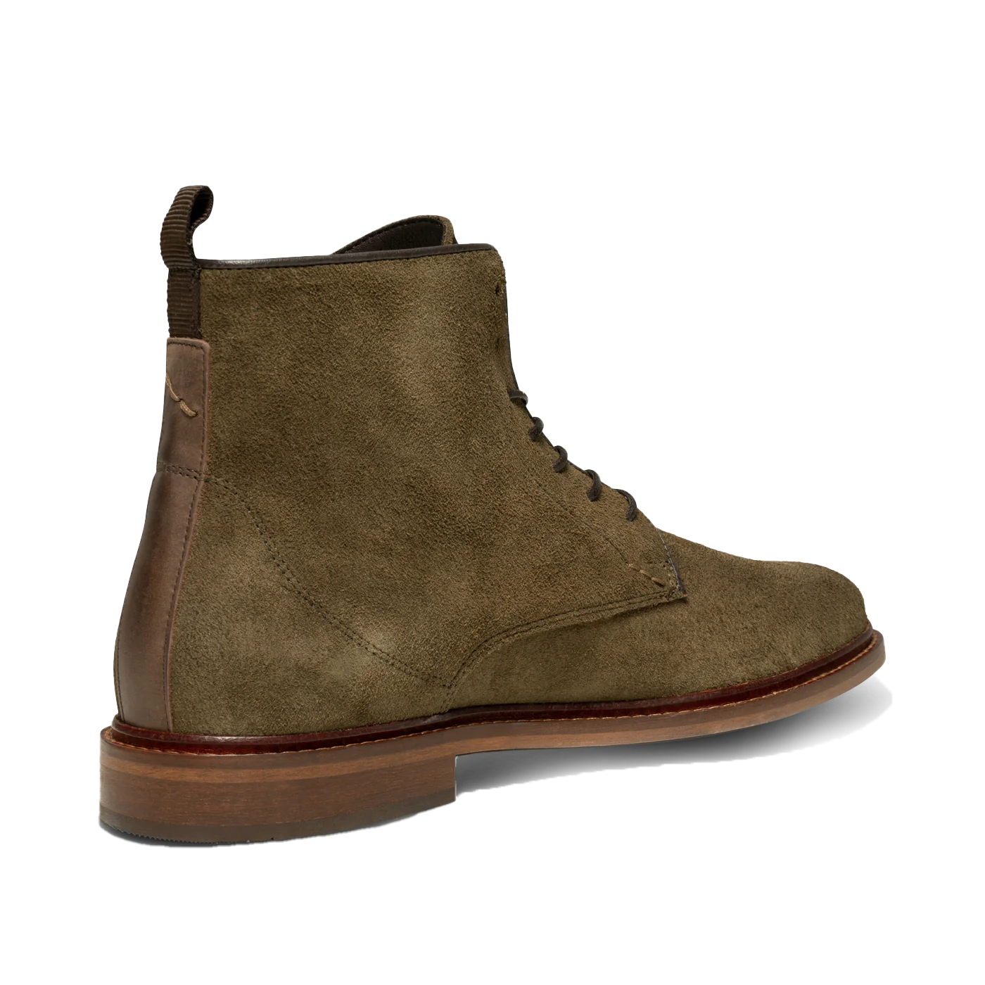 Waylon Men's Khaki Suede Leather Boot