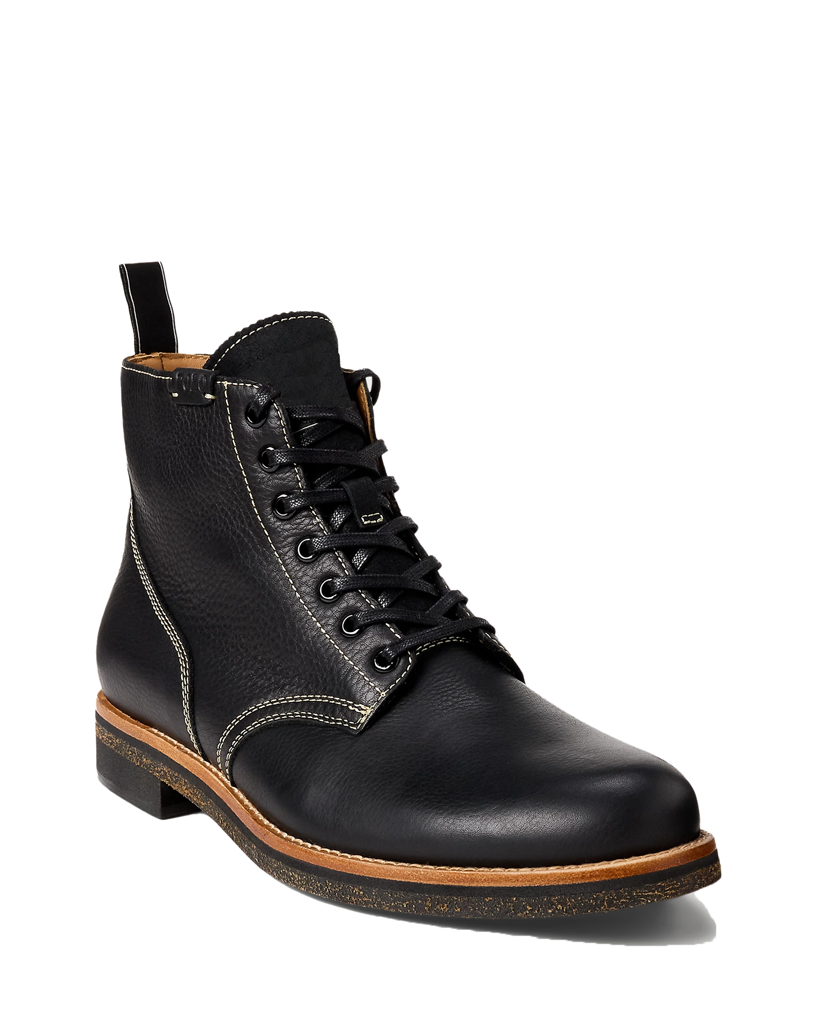 Zayne Men's Black Leather Boot