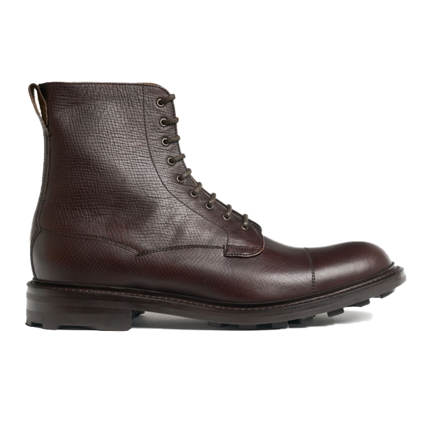 Zion Men's Dark Brown Leather Boot