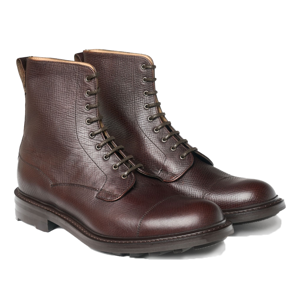 Zion Men's Dark Brown Leather Boot