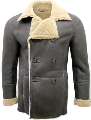 Blake Men’s Shearling Leather Coat