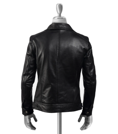 Florian Men's Cafe Racer Leather Jacket