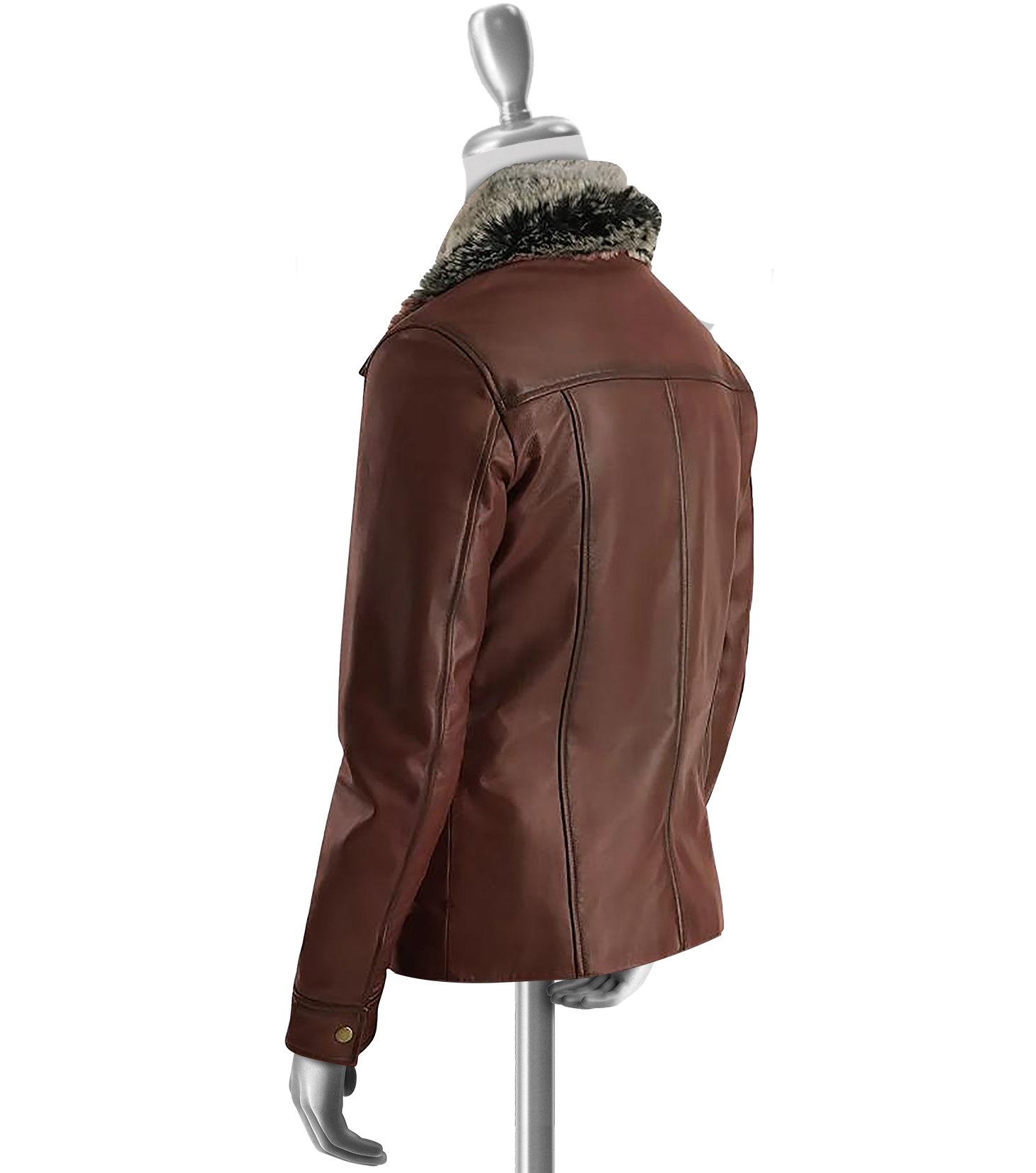 Damon Men's Brown Leather Jacket