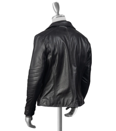 Orson Men's Black Cafe Racer Leather Jacket