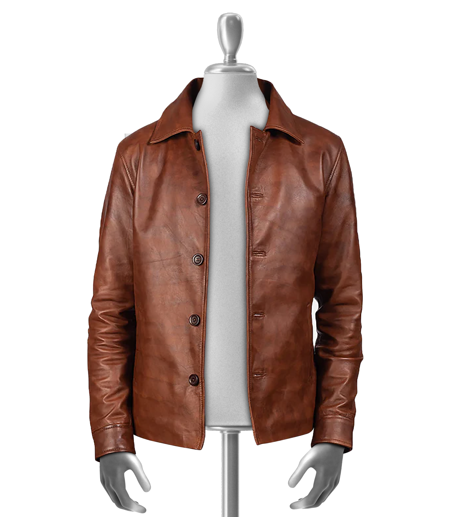 Rudolph Men's Brown Leather Jacket