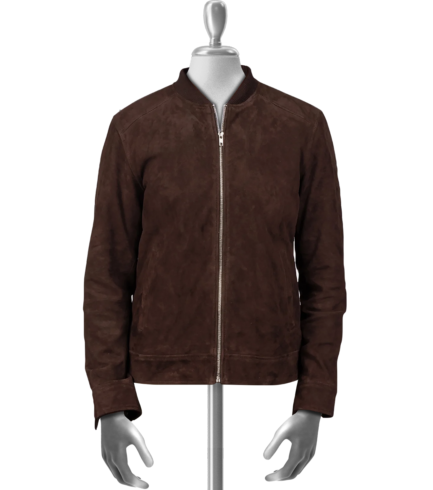 Truett Men's Bomber Suede Leather Jacket