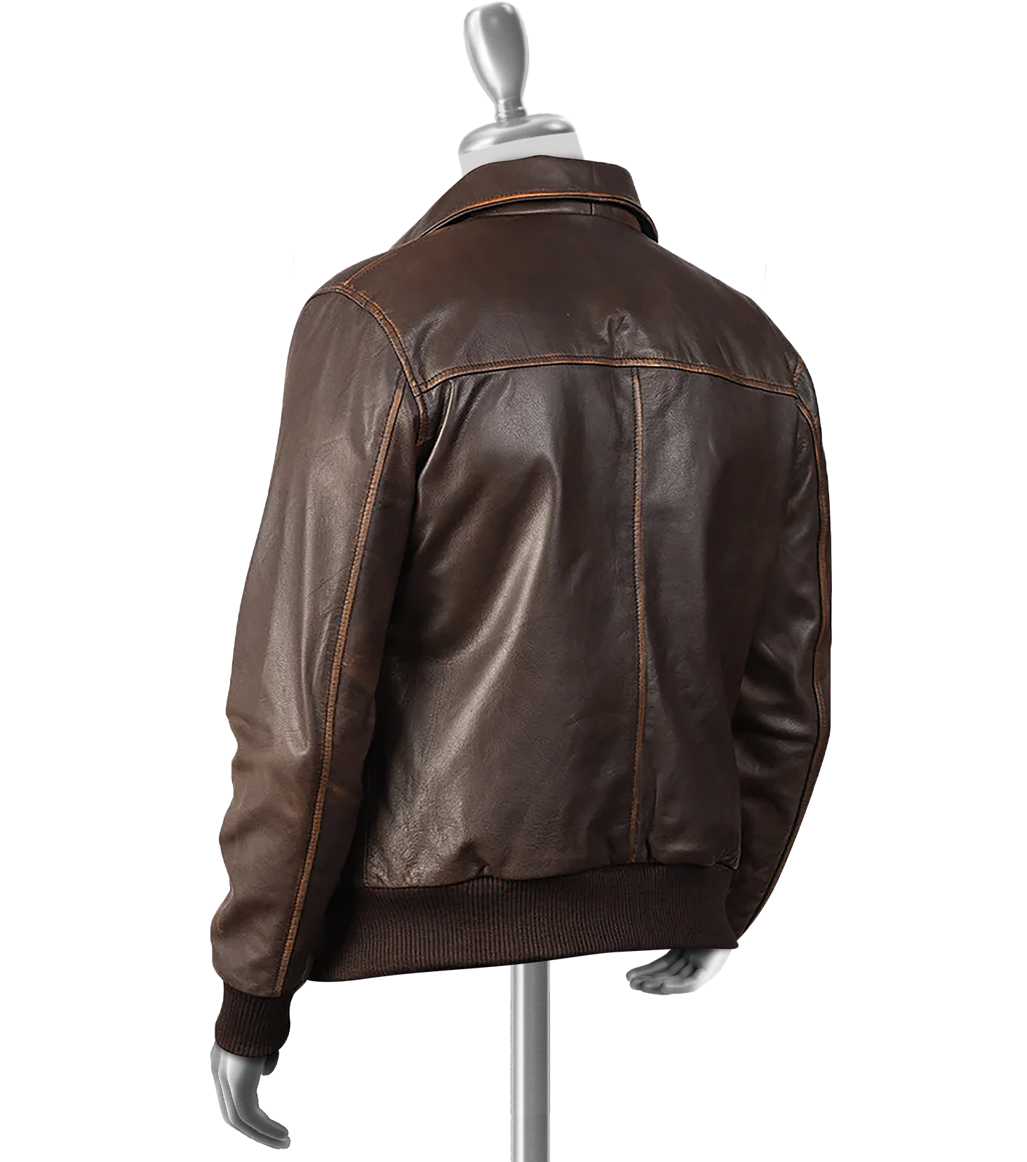 Clement Men’s Bomber Leather Jacket