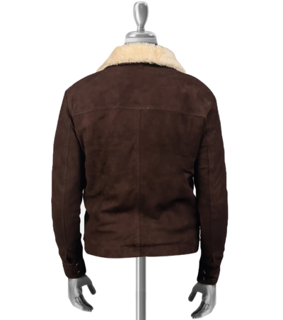 Dimitri Men's Brown Shearling Leather Jacket