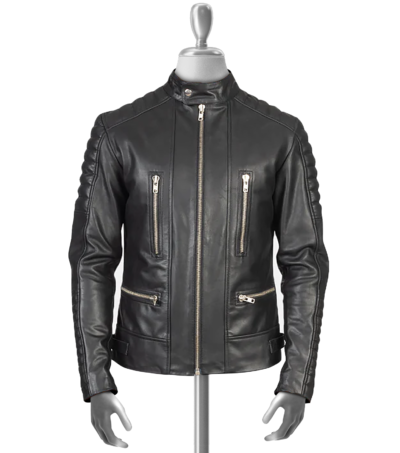 Hadrian Men's Biker Leather Jacket