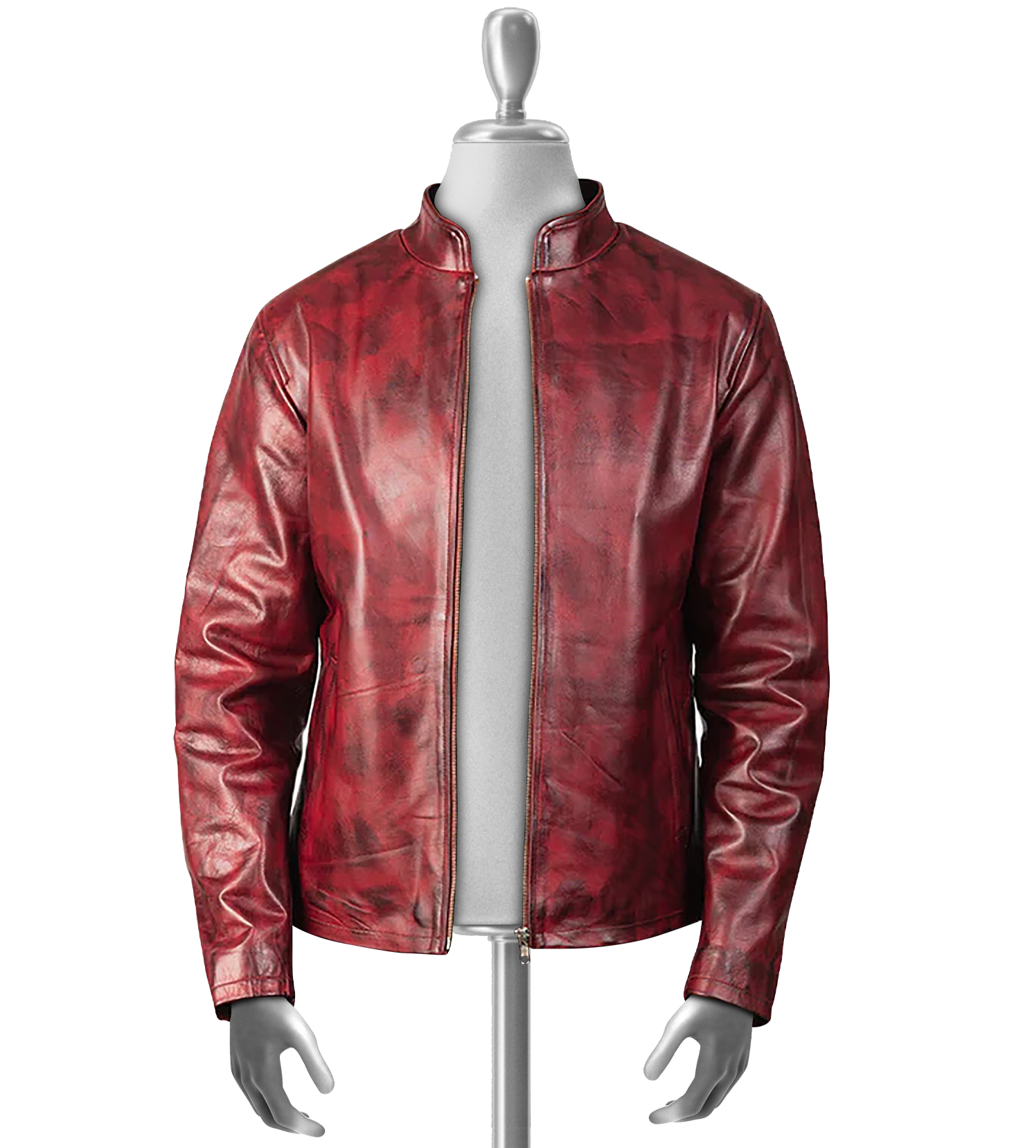 Rafferty Men’s Cafe Racer Leather Jacket