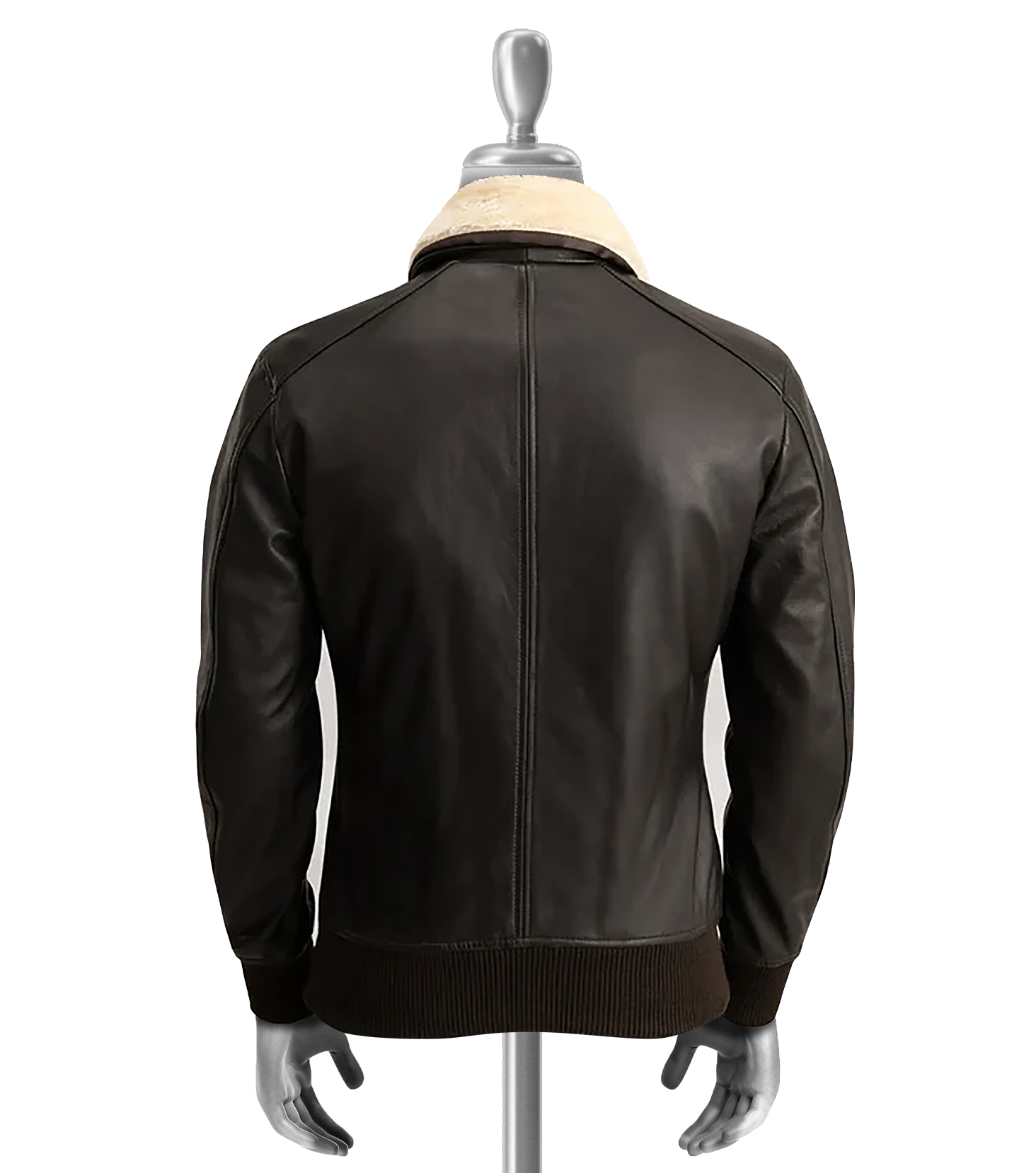 Severin Men’s G-1 Brown Bomber Leather Jacket