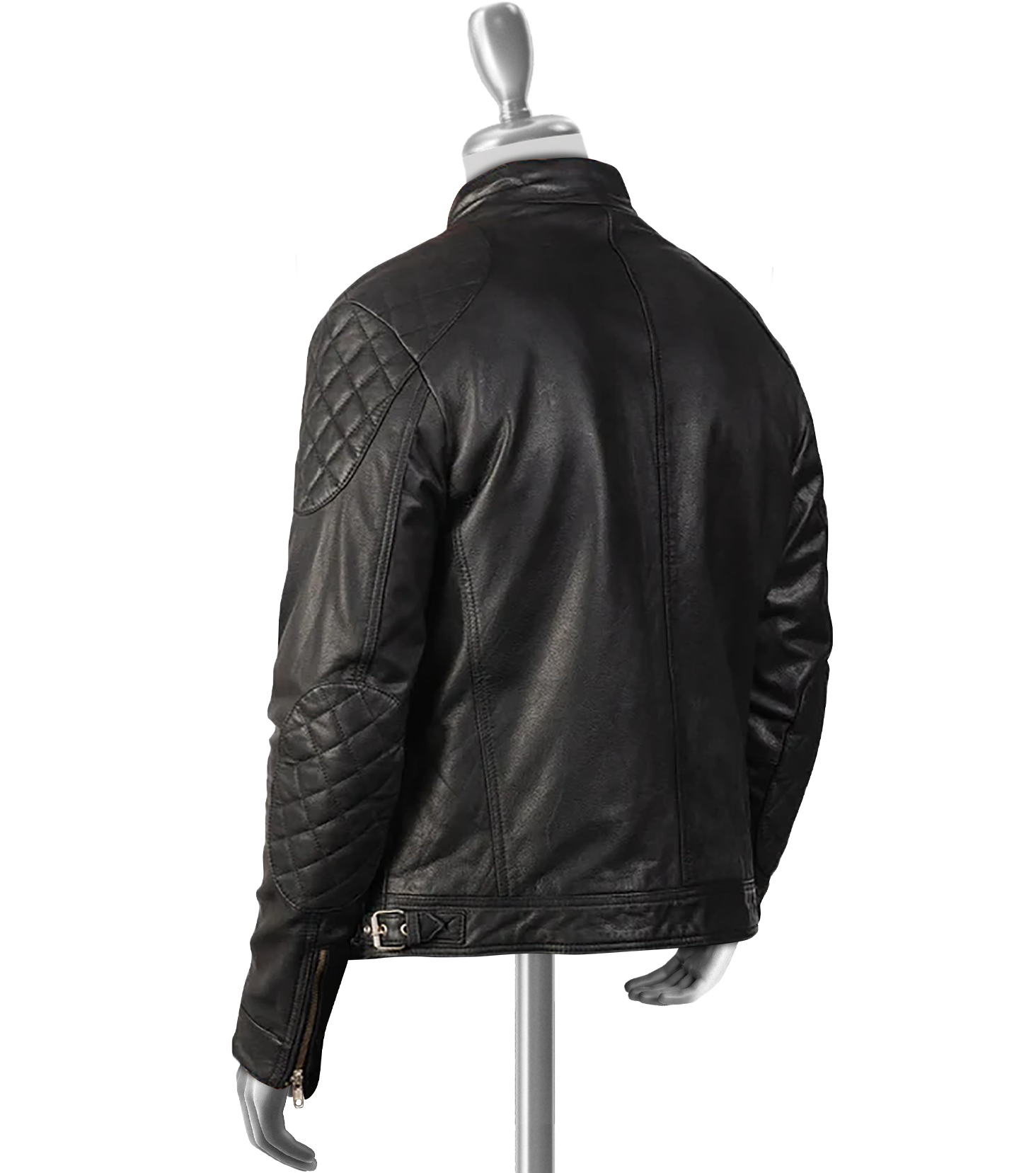 Tobin Men's Black Rider Leather Jacket