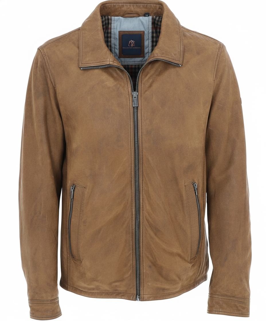 Trapper Men’s Vintage Leather Jacket